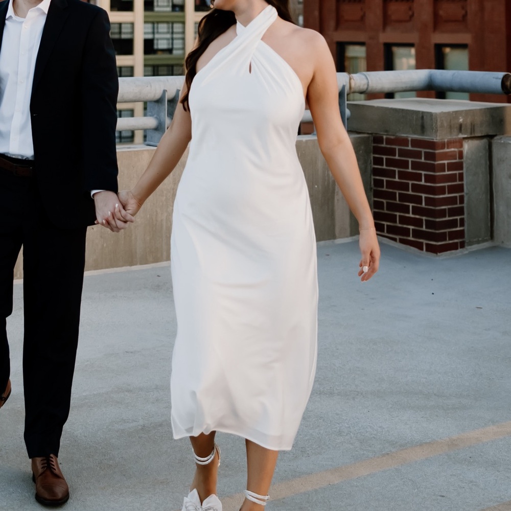 Show Me Your Mumu Jasmine Halter Midi dress